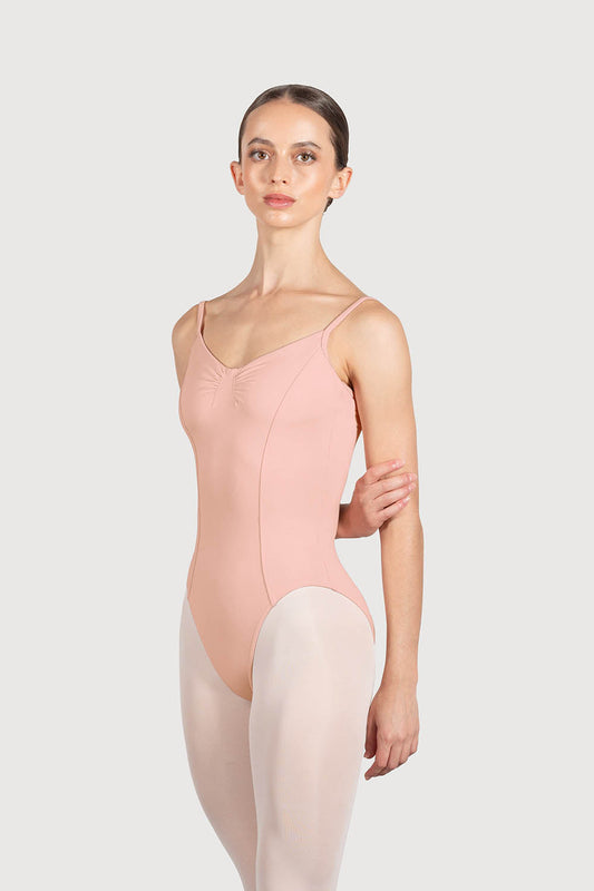 Ella Womens Low Back Cami Leotard