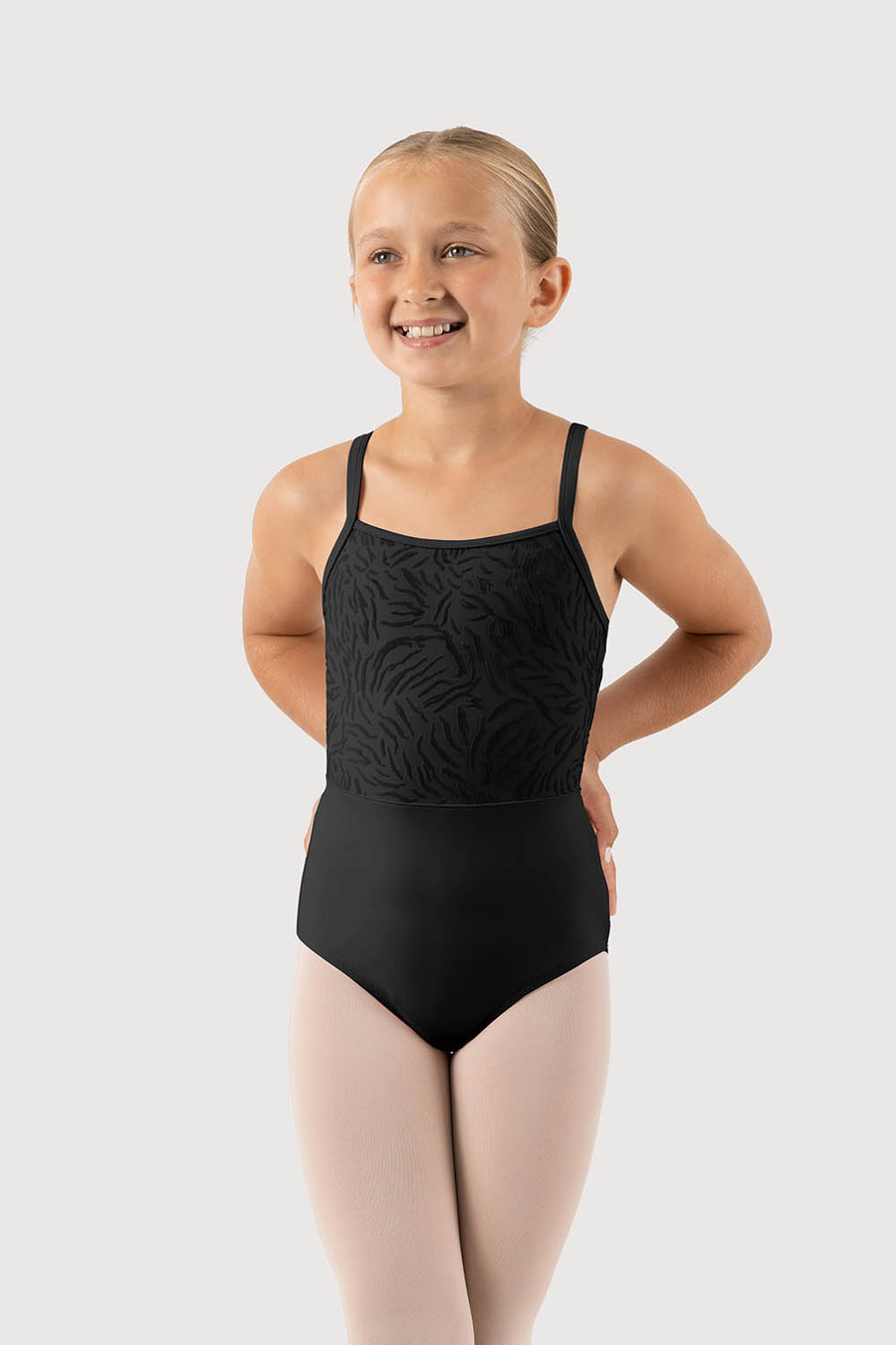 Tanya Mesh Racer Back Leotard [Girls]