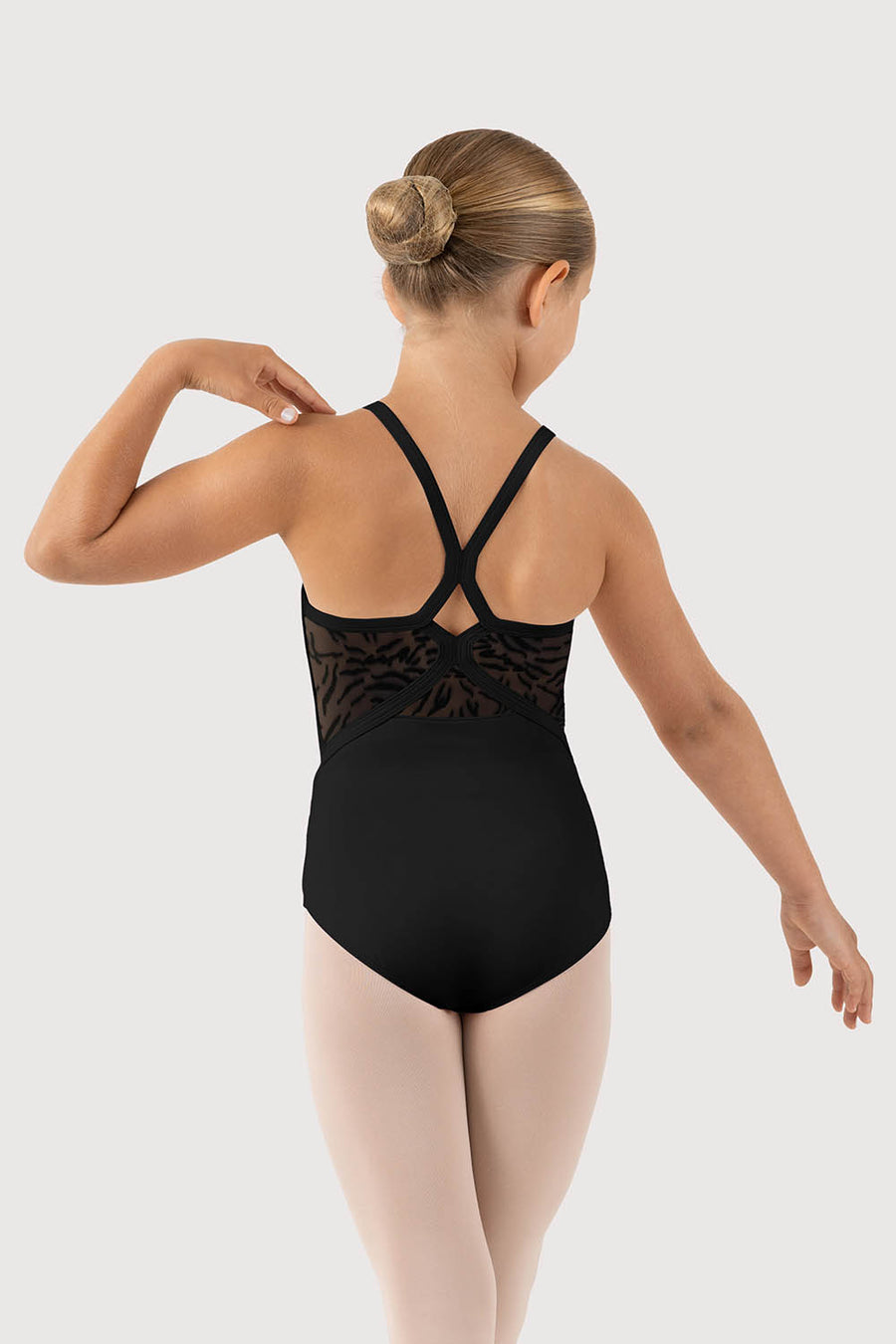 Tanya Mesh Racer Back Leotard [Girls]