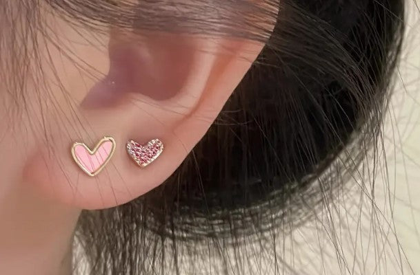 Heart Earrings - 3 Pack