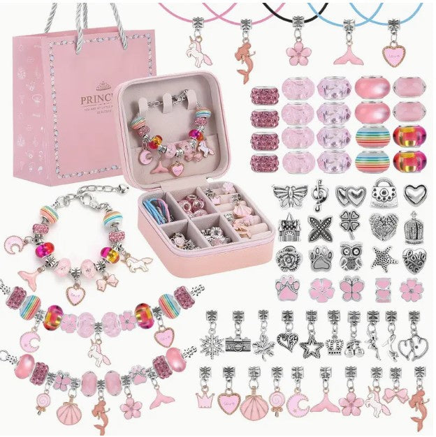 68 Piece Charm Bracelet Kit