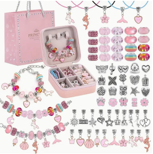 68 Piece Charm Bracelet Kit