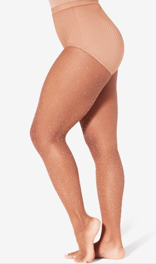 All-Over Rhinestone Tight