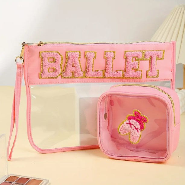 Ballet Make Up Bags [2-piece set]