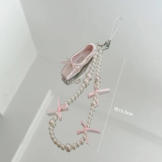 Ballet Shoes Mobile Key Chain