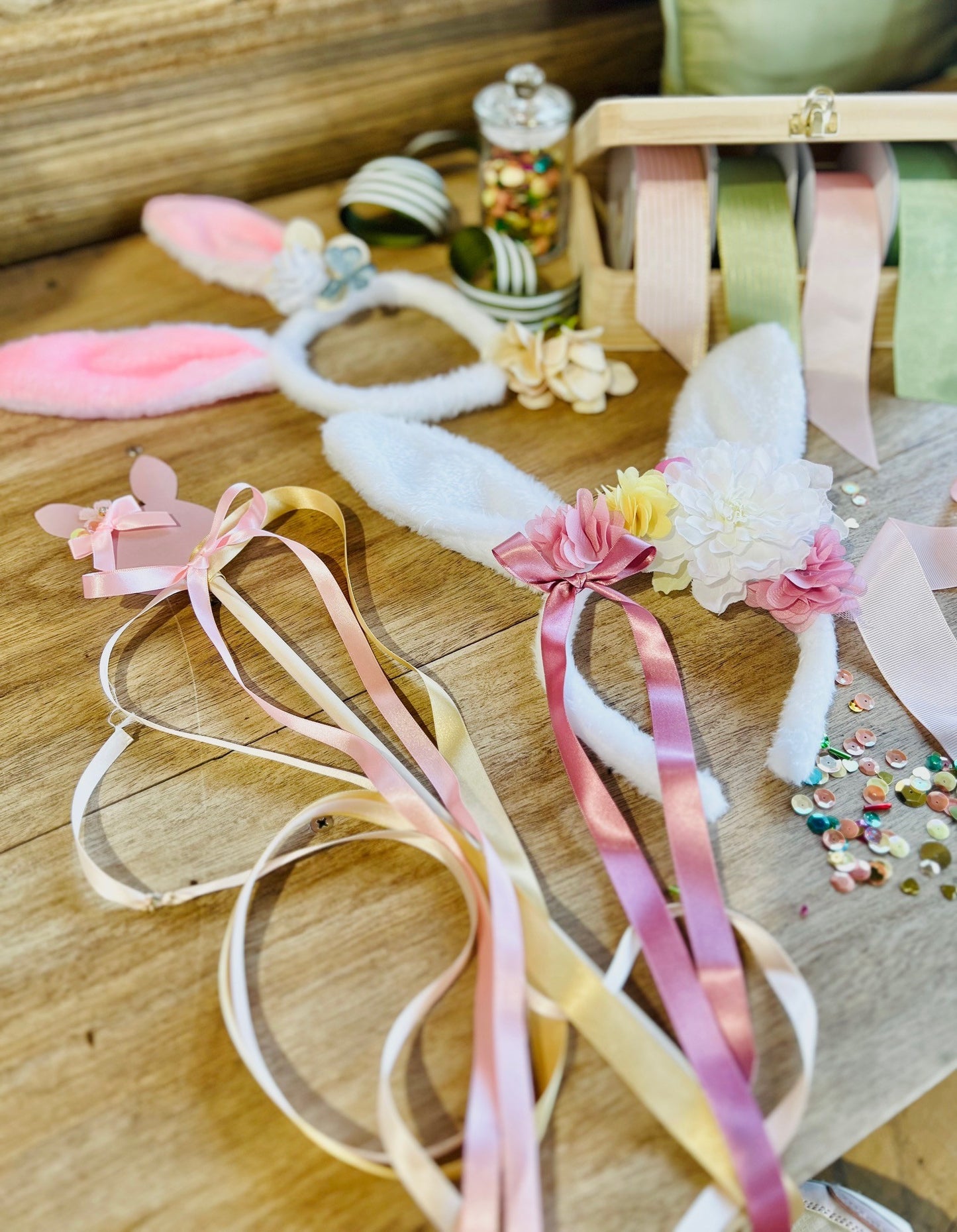 Easter Bunny Wand OR Headband Decorating Workshop