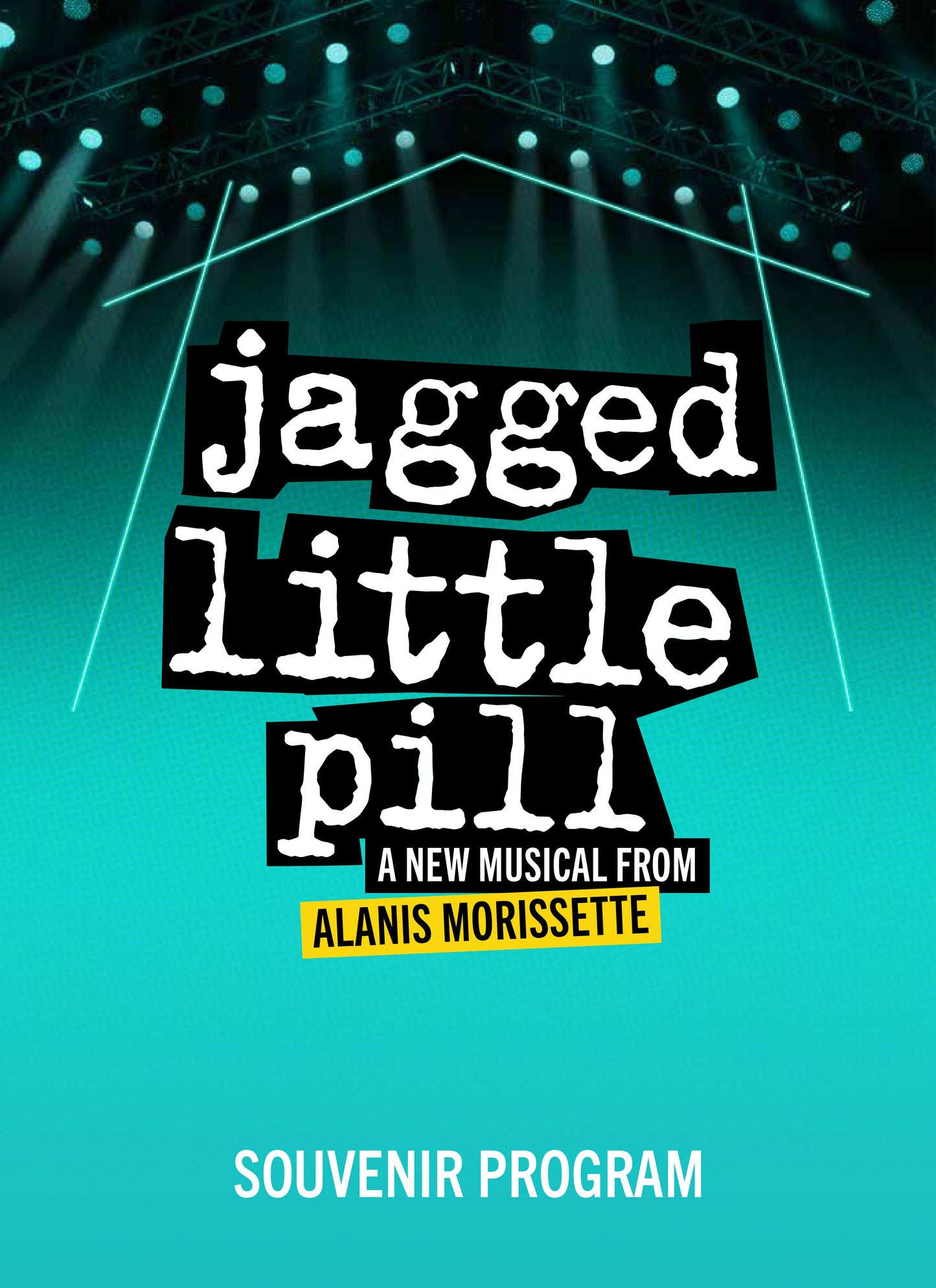 Jagged Little Pill the Musical Souvenir Program