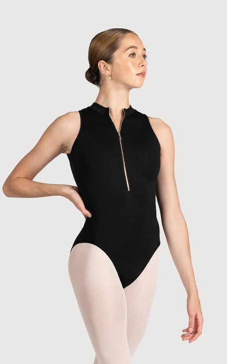 Mirella Miami Zip Front Womens Leotard