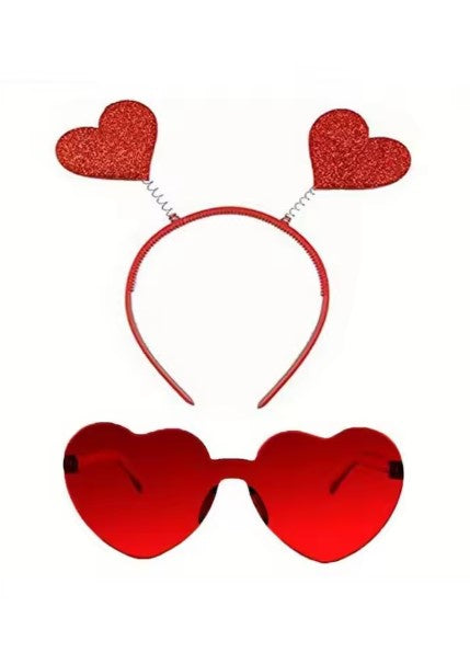 Valentine Headband and Sunglasses Pack