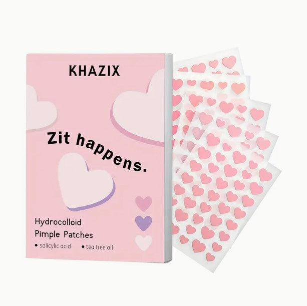 Zit Happens - Heart Shaped Acne Stickers [200 pieces]