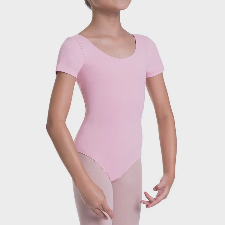 Overture Olisia Short Sleeve Girls Leotard