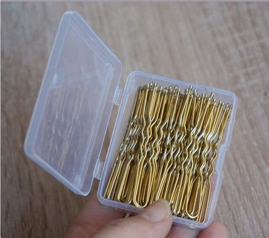 Hair Clips 50pc Box U Shaped