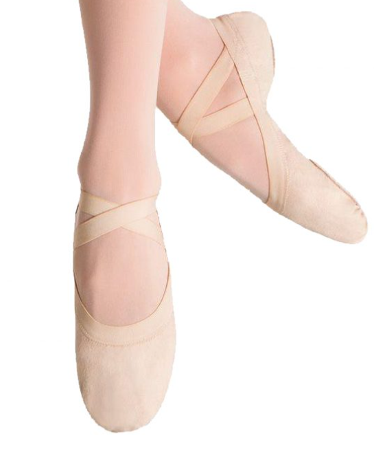 Pro Elastic Canvas Ballet Flat [Light Sand]